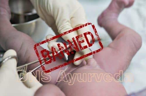CUTTING UMBILICAL CORD BANNED JUST AFTER BIRTH