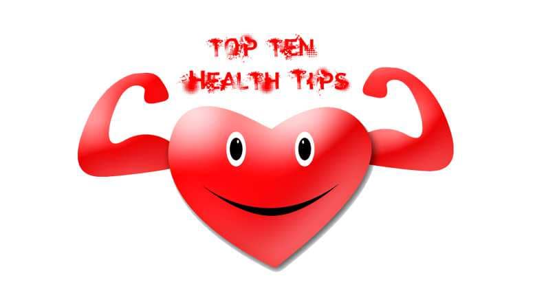 top 10 health tips